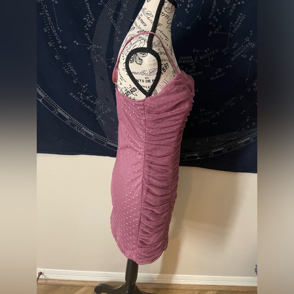 Haute Monde Mauve Pink Tulle Dress – Size M - Picture 4 of 7